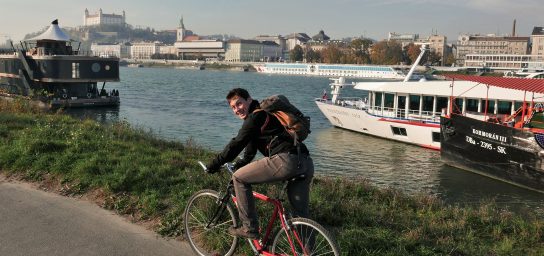 Identita Bratislavy na bicykli